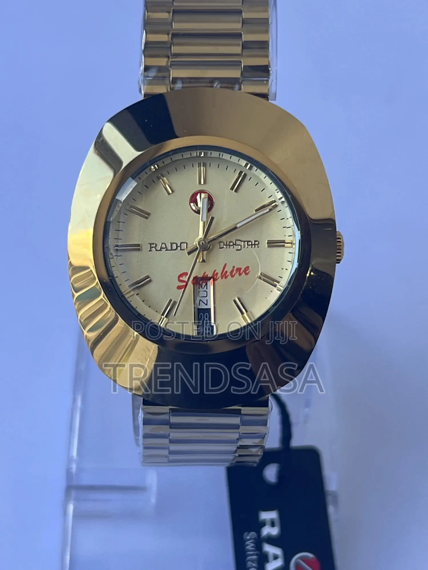 Rado Diastar Day Date Yellow Gold Watch