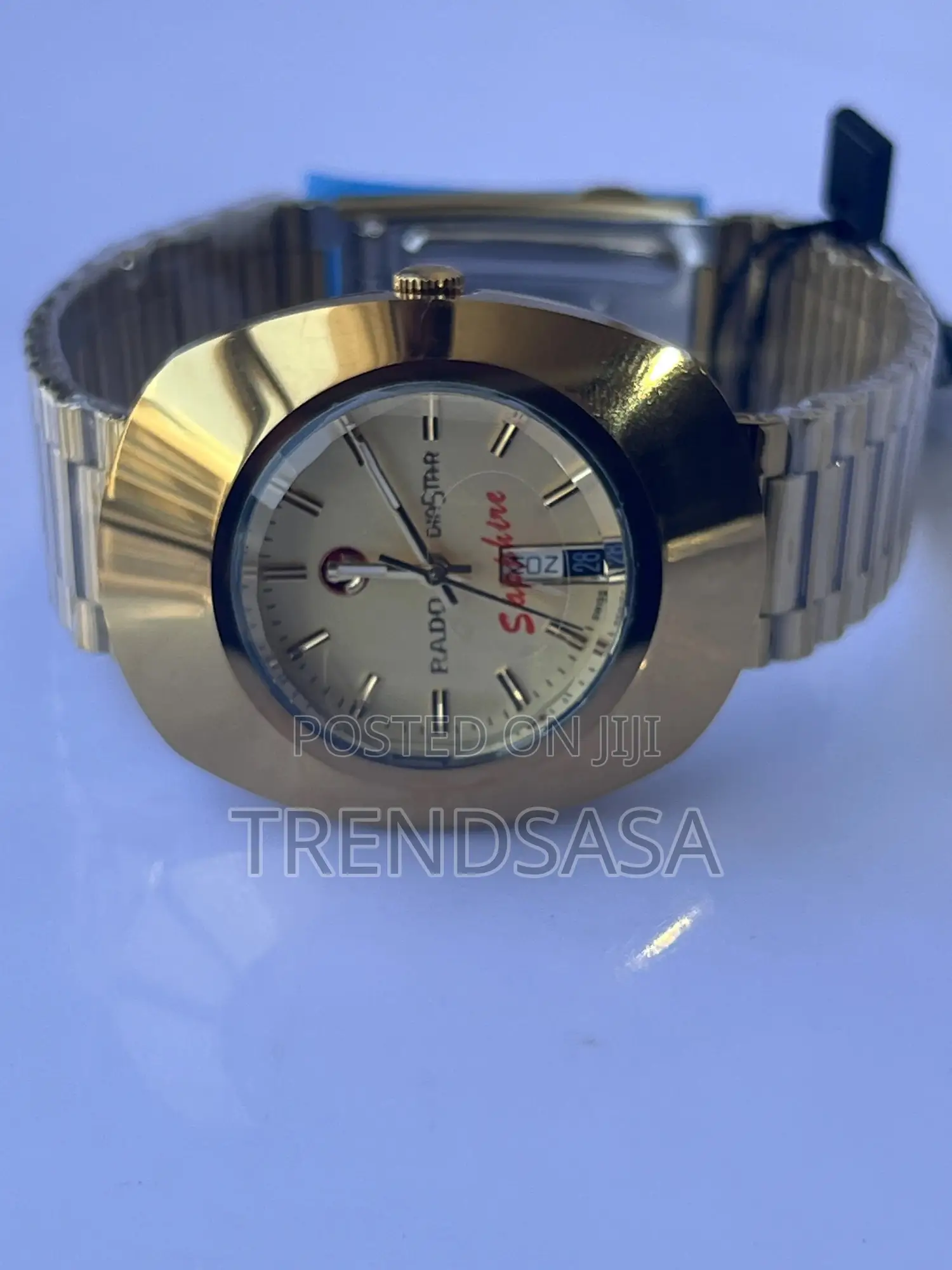 Rado Diastar Day Date Yellow Gold Watch
