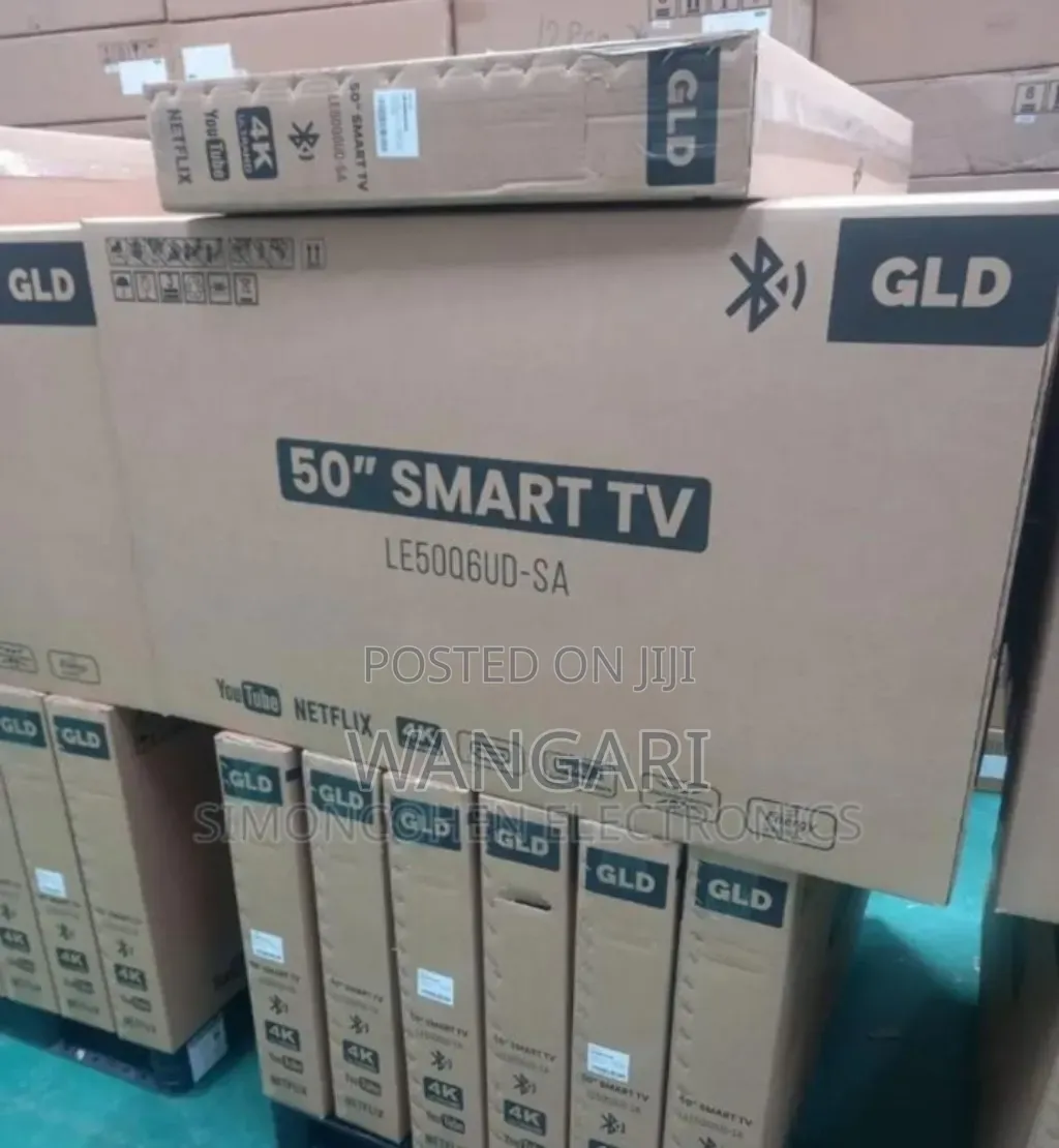 Restocked Stock GLD 50inches Smart Tv. Quality