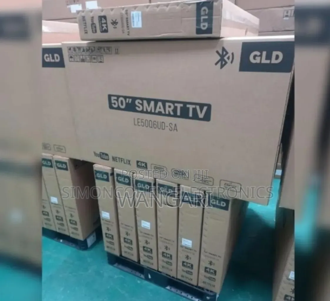 Restocked Stock GLD 50inches Smart Tv. Quality