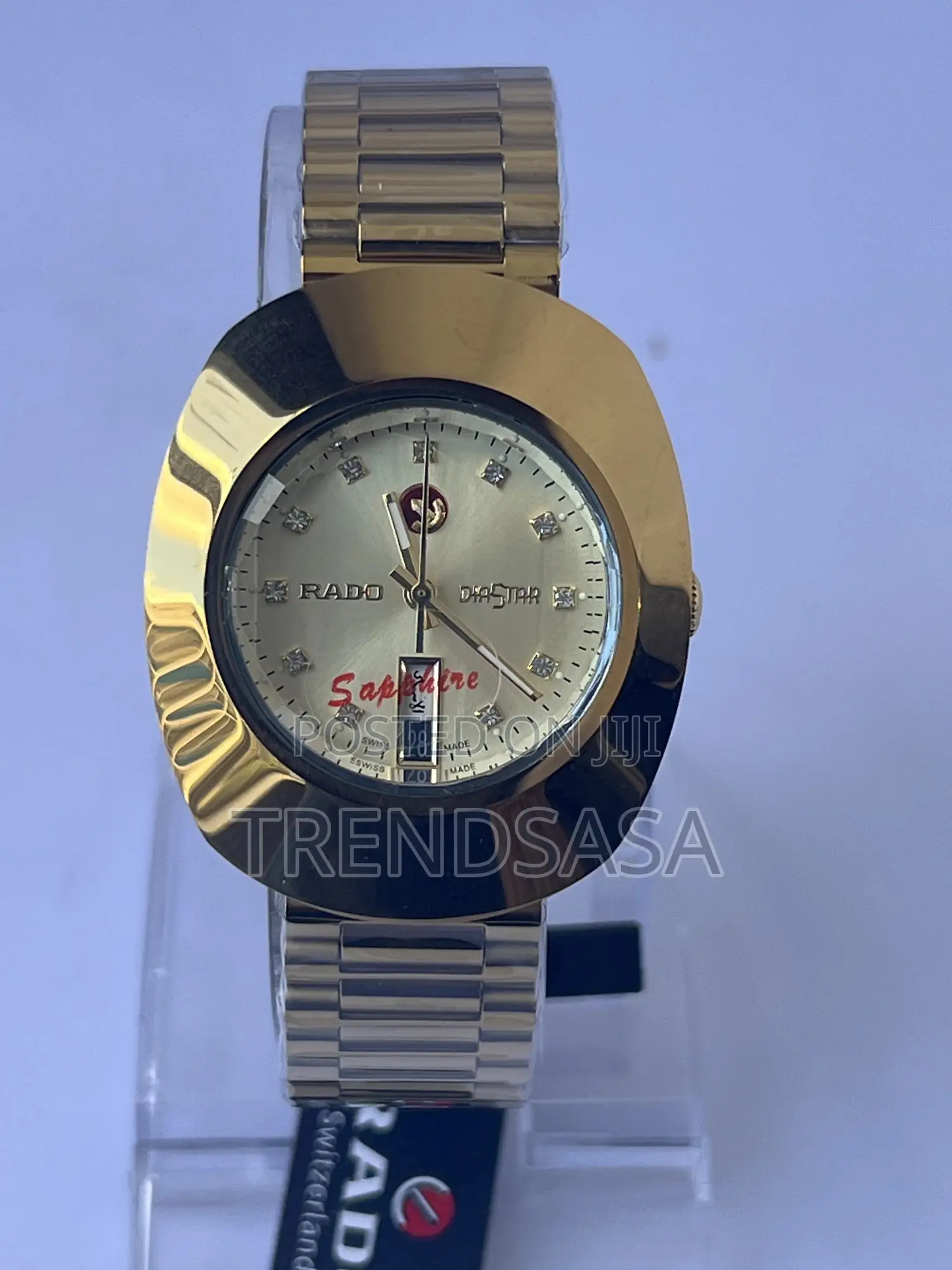 Rado Diastar Day Date Yellow Gold Watch