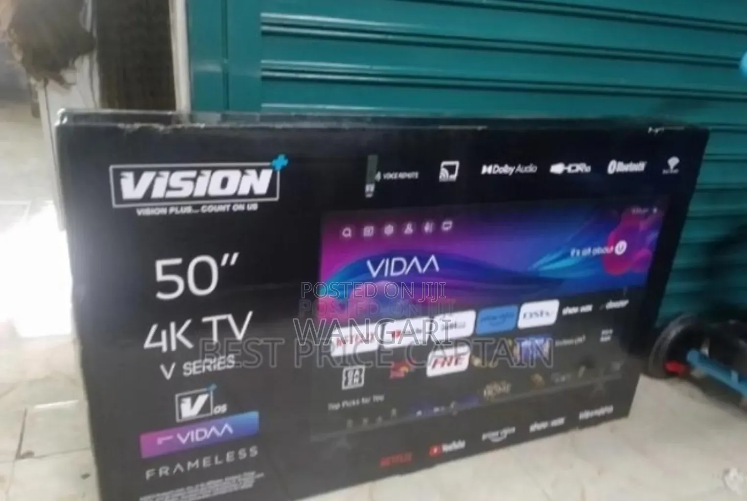  Tv Vision 50inch Vidaa Smart Tv. Newly Restocked