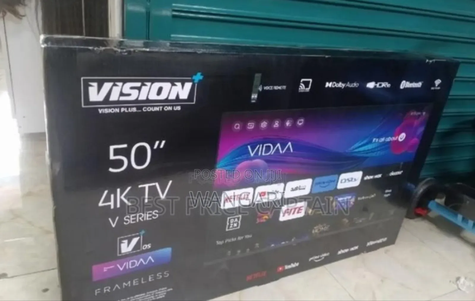  Tv Vision 50inch Vidaa Smart Tv. Newly Restocked