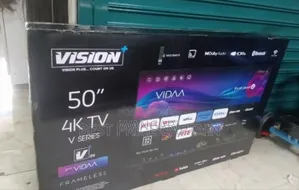  Tv Vision 50inch Vidaa Smart Tv. Newly Restocked