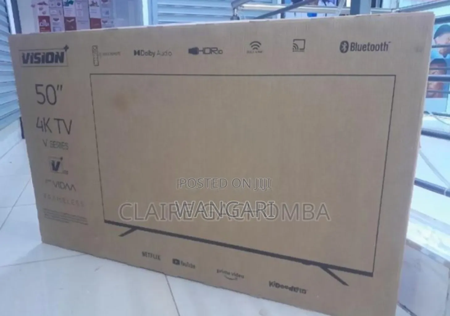 Working Netflix Vision 50inch Vidaa Smart Tv