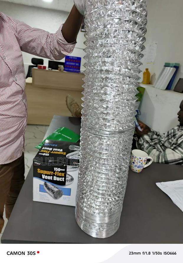Vent Duct ( Aluminium) Exhaust Duct - thumbnail 2