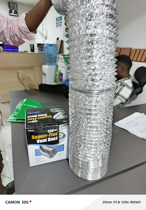 Aluminium Ventilation Pipe/ Vent Duct/ Flexible Vent Hose - thumbnail 2