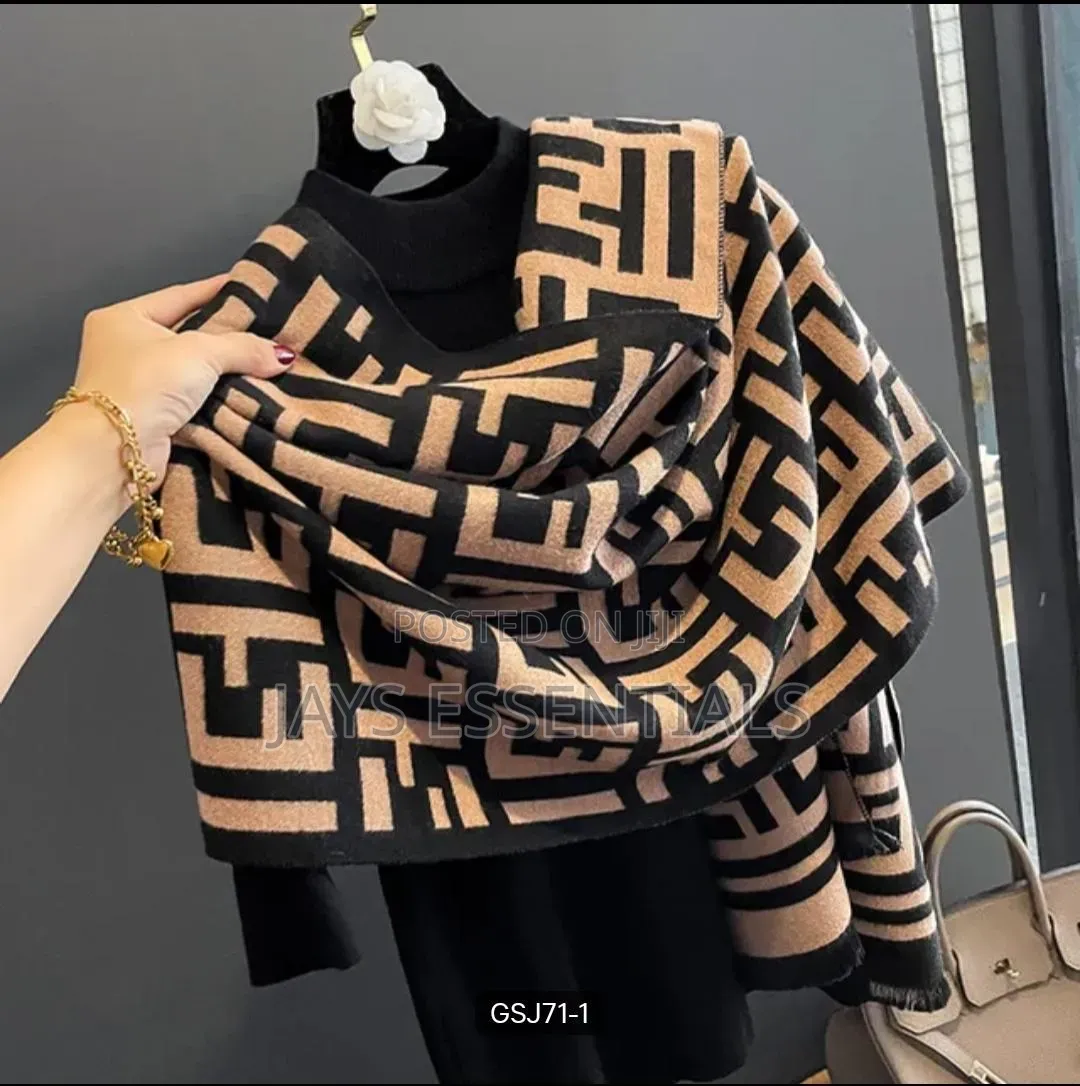 Warm Cashmere Shawls With Different Prints and Patterns