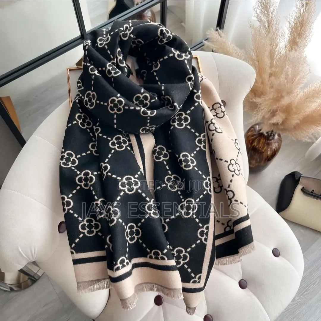 Warm Cashmere Shawls With Different Prints and Patterns