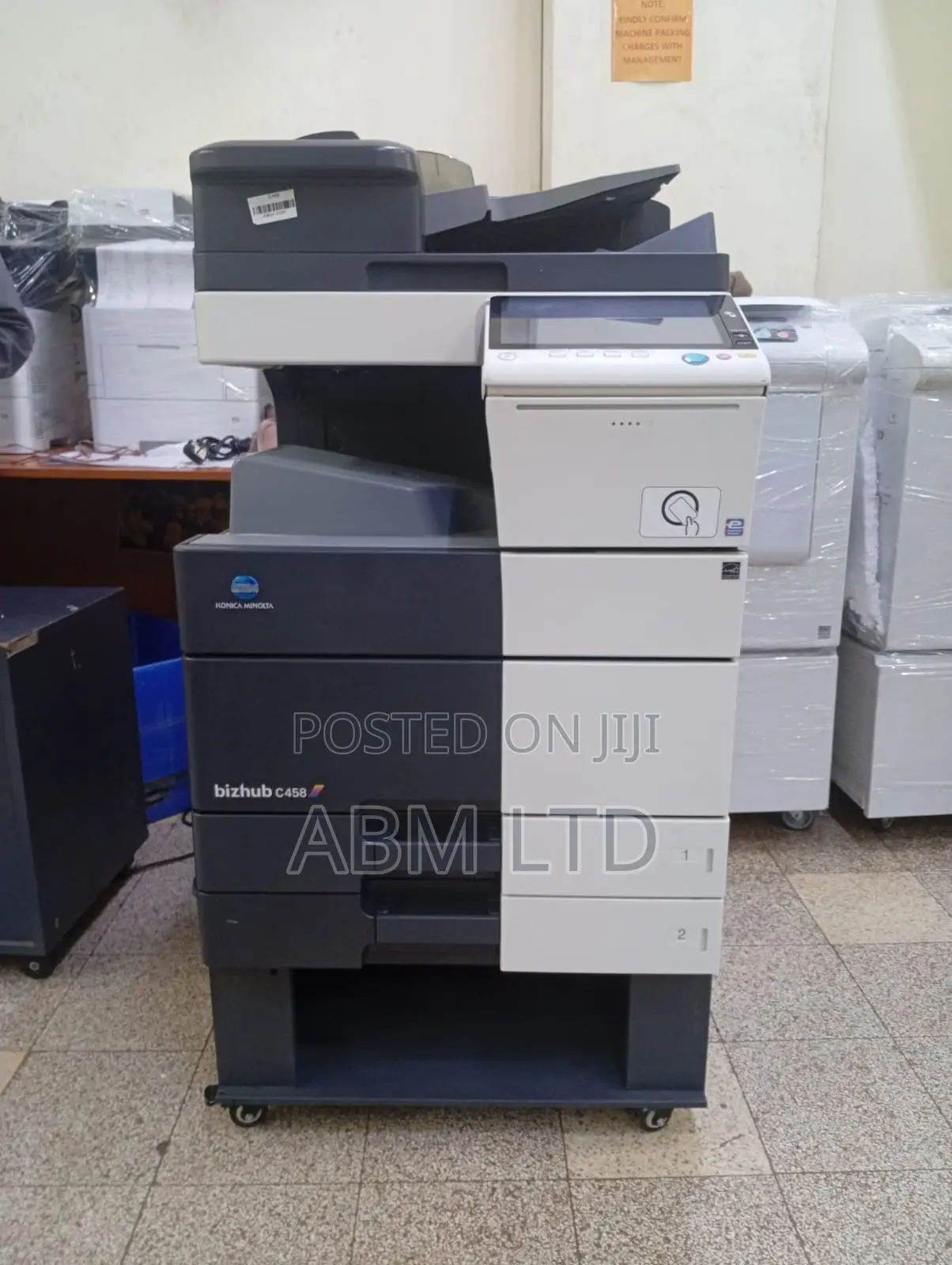 Konica Minolta C458 Color Laser MFP With Advanced Scanning Features
