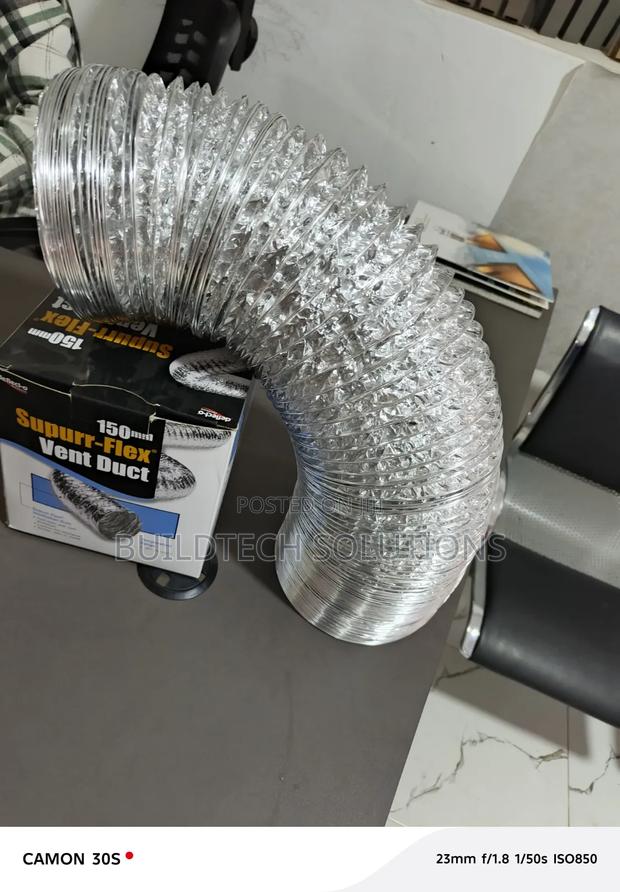 Aluminium Vent Duct 150mm Supplies in Kenya