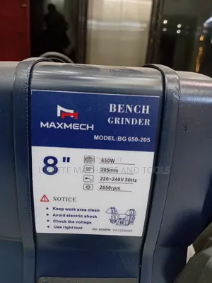 Maxmech 650w Bench Grinder 8"