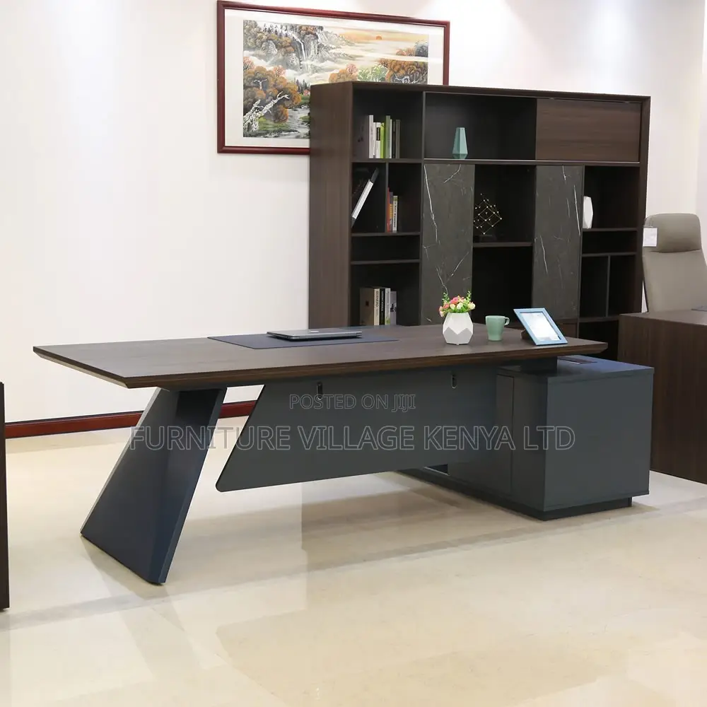 1.8m Executive Brown Imported Manager's Table