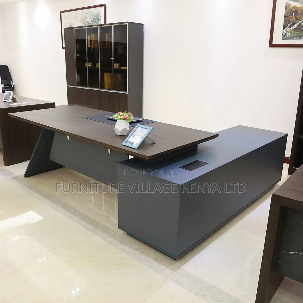 1.8m Executive Brown Imported Manager's Table