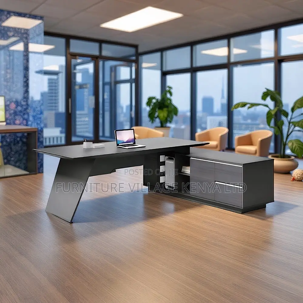 1.8m Executive Brown Imported Manager's Table