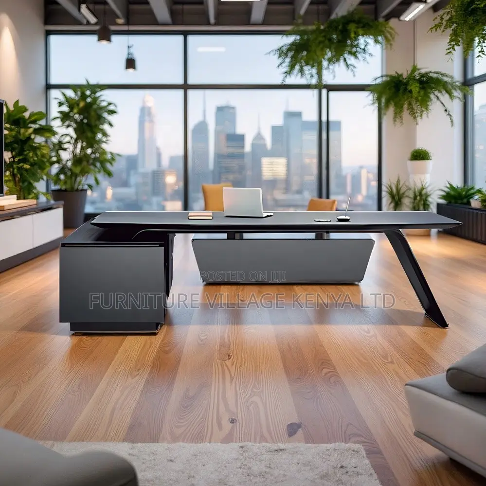 1.8m Executive Brown Imported Manager's Table