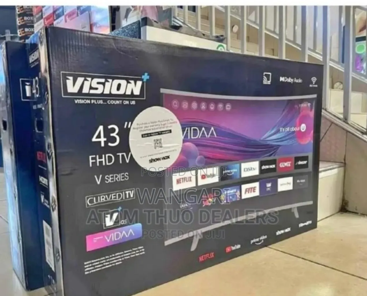 Vidaa New Original One. Vision 43inch Smart Tv