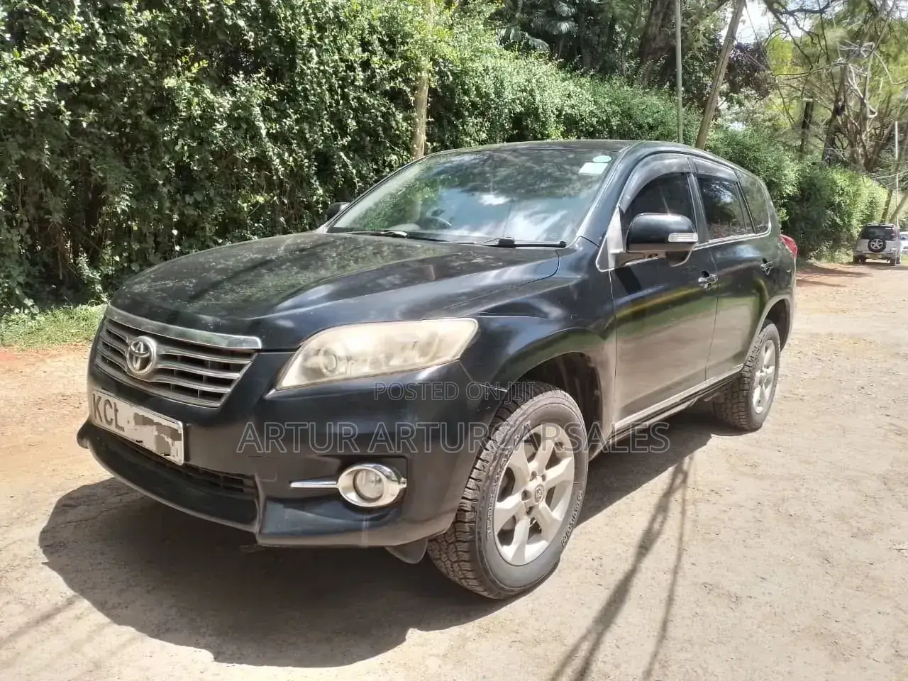 Toyota Vanguard 2011 Black