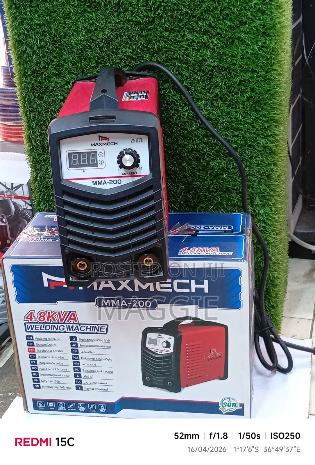 Maxmech 4.8kva Welding Machine
