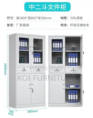 Office Cabinet; Two Doors Home Office Top Style Cabinets