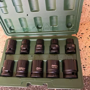Jadever 1/2" Drive Impact Socket Set for Impact Wrenches Tire Repair