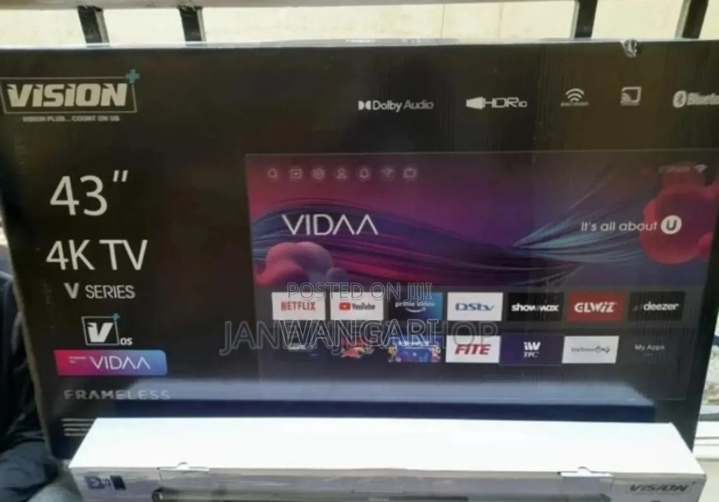With Netflix Youtube Vision 43inch Smart Tv