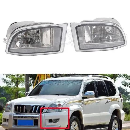 Toyota Landcruiser Prado Fj 120 2003-2009 Bumper Fog Lights Set