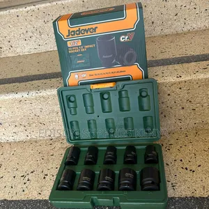 Jadever 1/2" Drive Impact Socket Set for Impact Wrenches Tire Repair