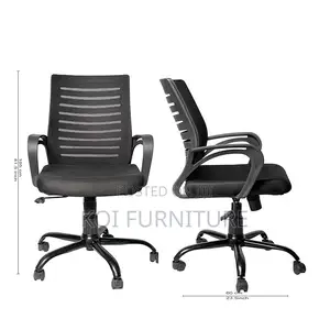Office Chairs; Mesh Clerical Seat With Mid Backrest