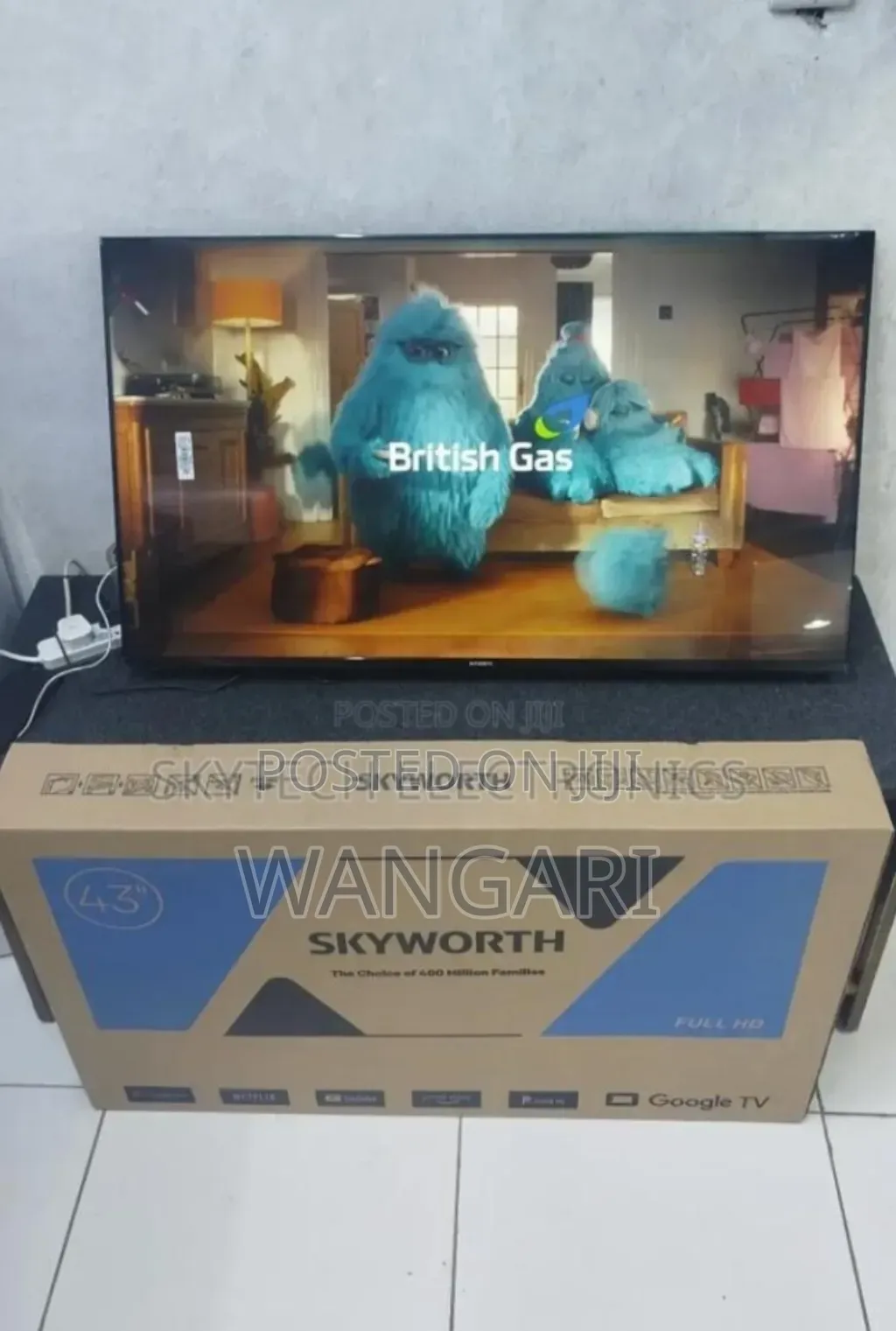 Goohle Tv Skyworth 43inch Smart Tv