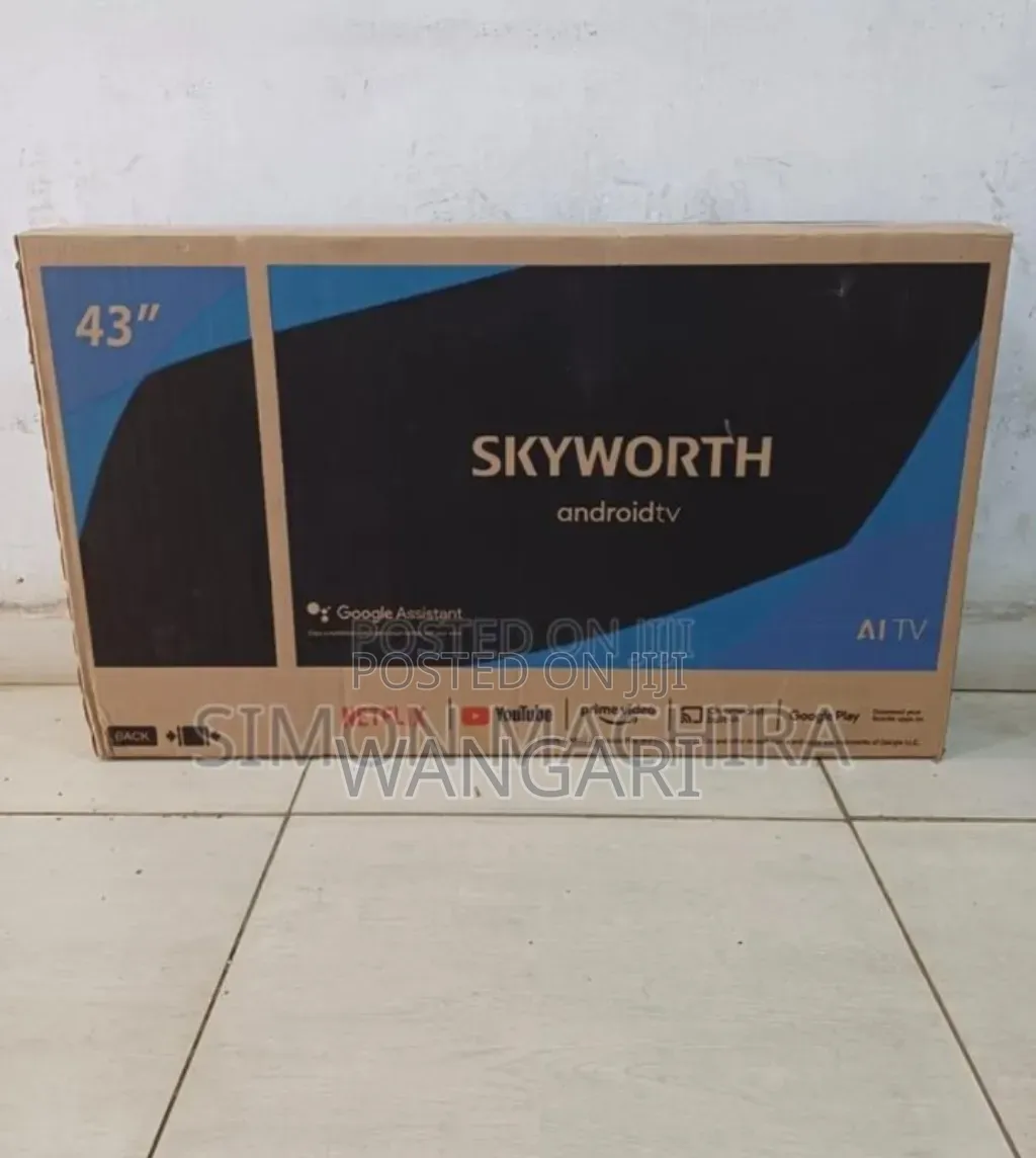With Netflix Skyworth 43inch Smart Tv
