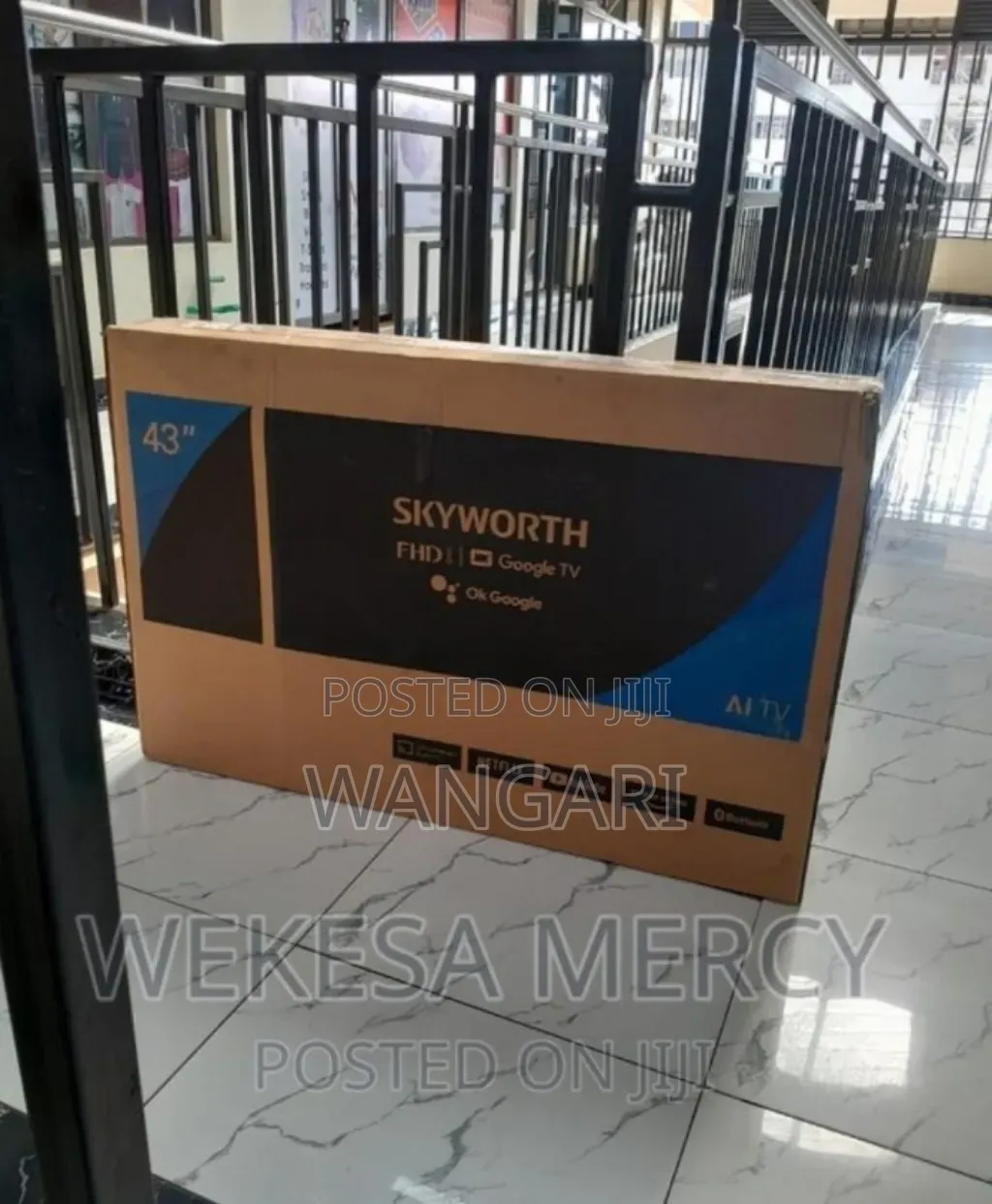 Newly Restocked Skyworth 43inch Smart Tv