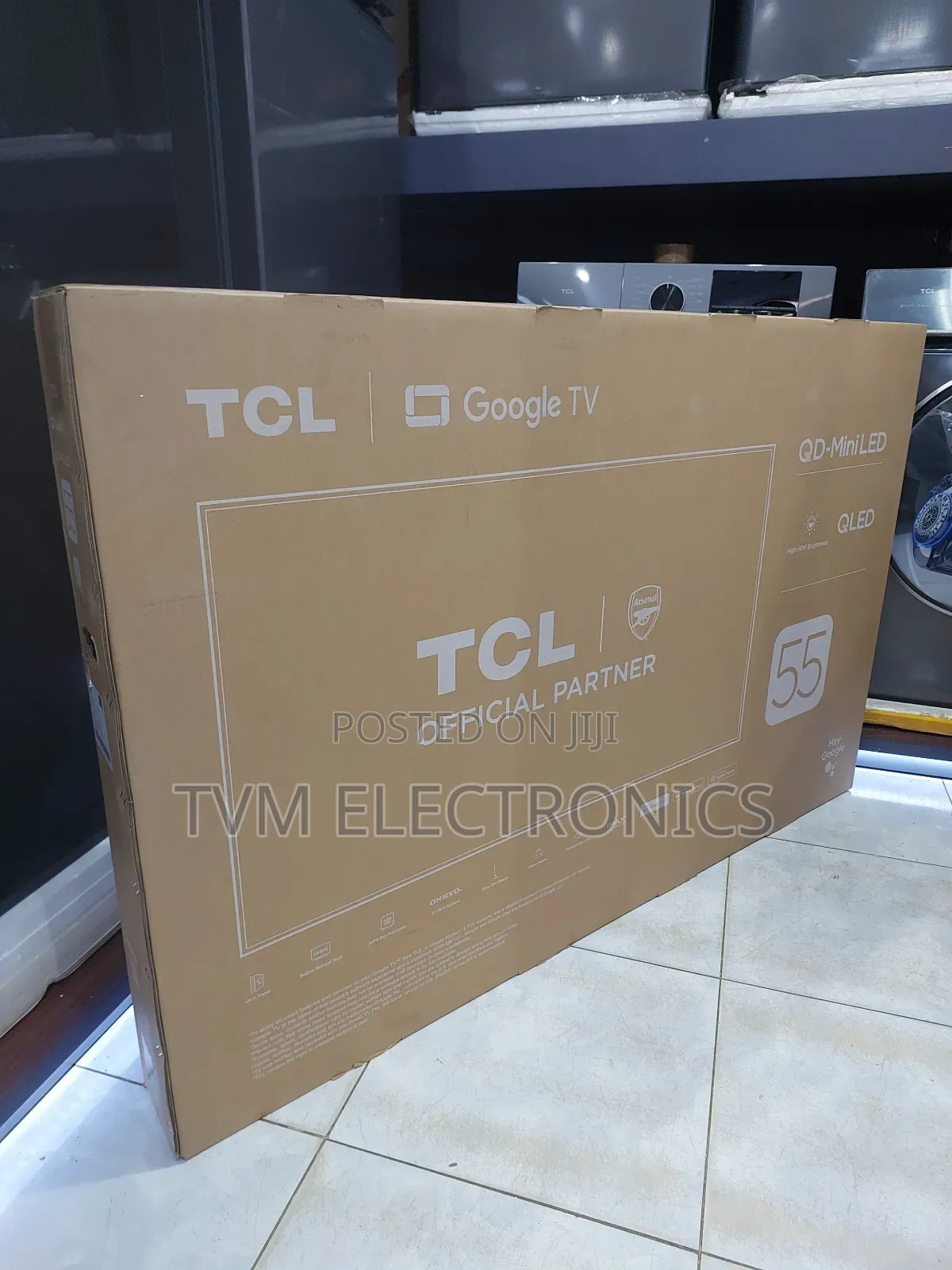 TCL 55′′ 55c6k Premium Qd-Miniled Google Tv