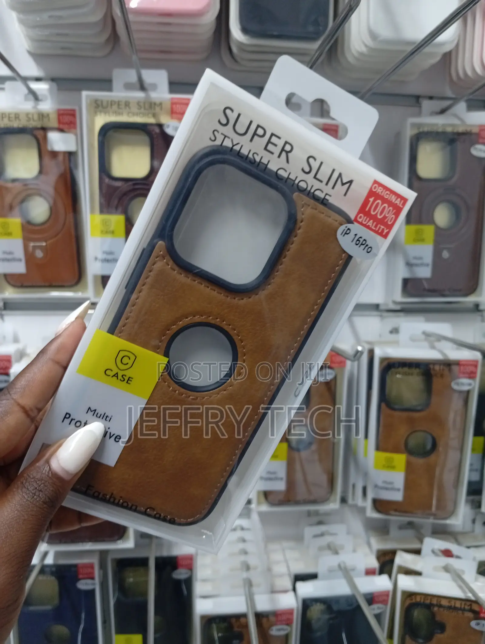 iPhone 16 Pro Super Slim" Fashion Case