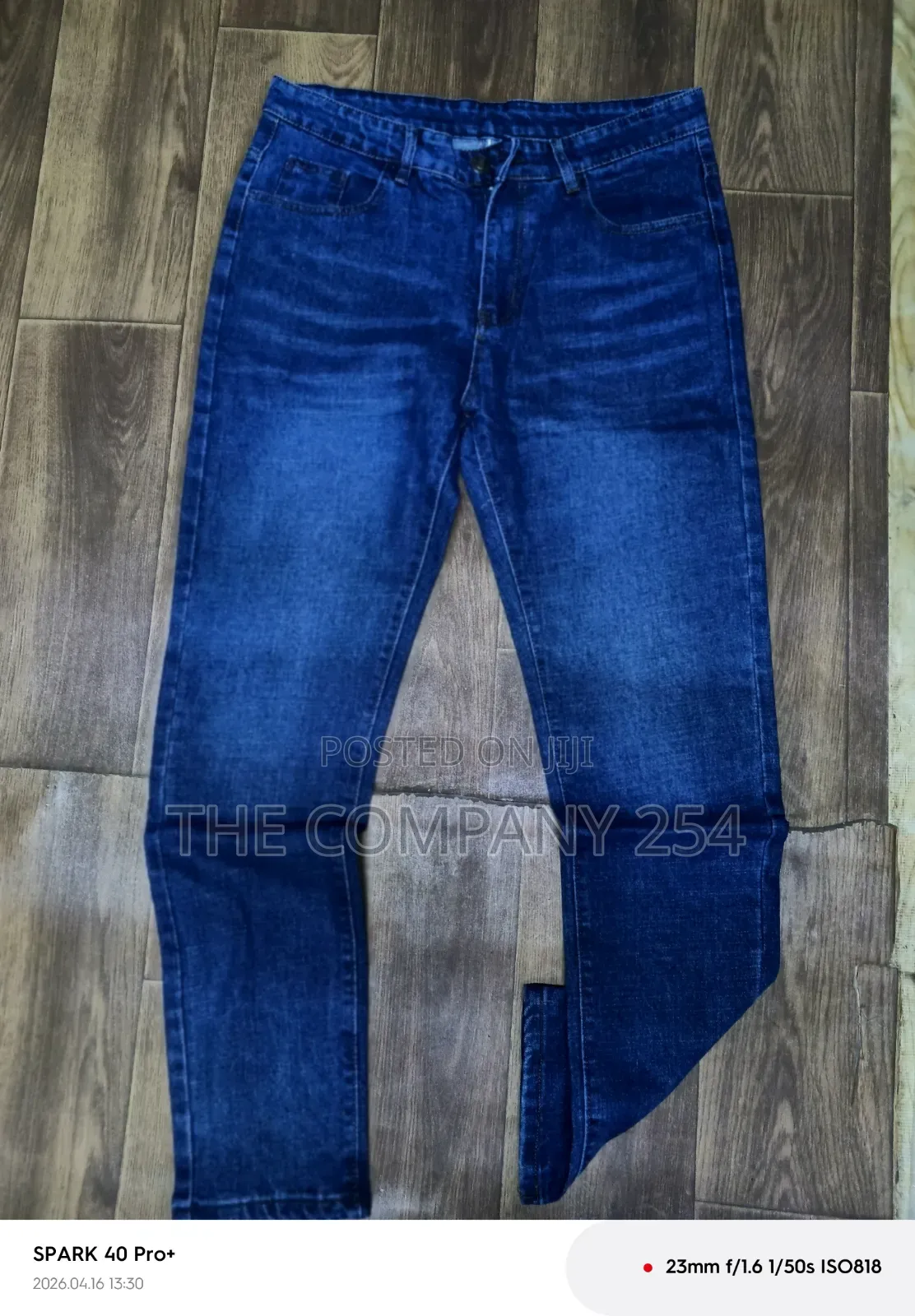 Quality Casual Denim Plain Slim Fit Jeans Trouser