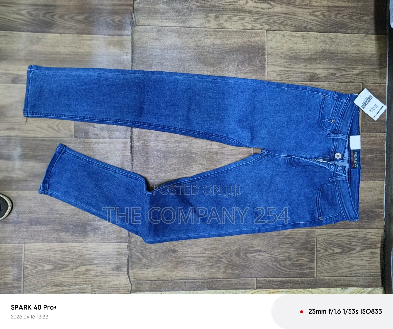 Quality Casual Denim Plain Slim Fit Jeans Trouser