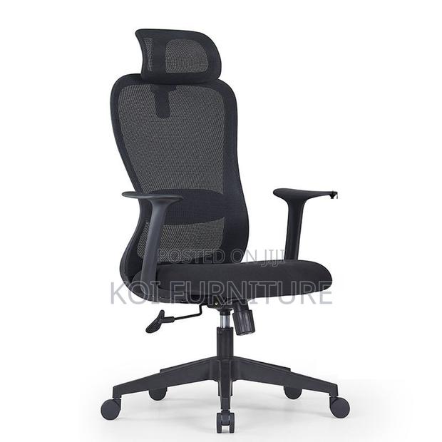 Office Chairs; Ergonomic High Backrest Office Style Desk Chairs - thumbnail 3