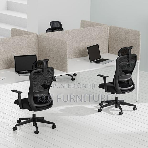 Office Chairs; Ergonomic High Backrest Office Style Desk Chairs - thumbnail 6