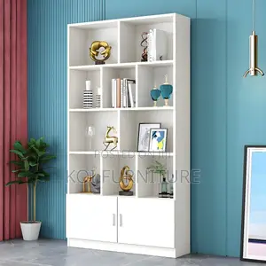 Office Cabinet; Wooden Classical Standard Bookcase