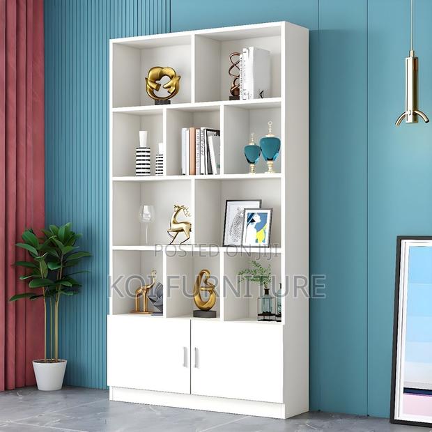Office Cabinet; Wooden Classical Standard Bookcase - thumbnail 2