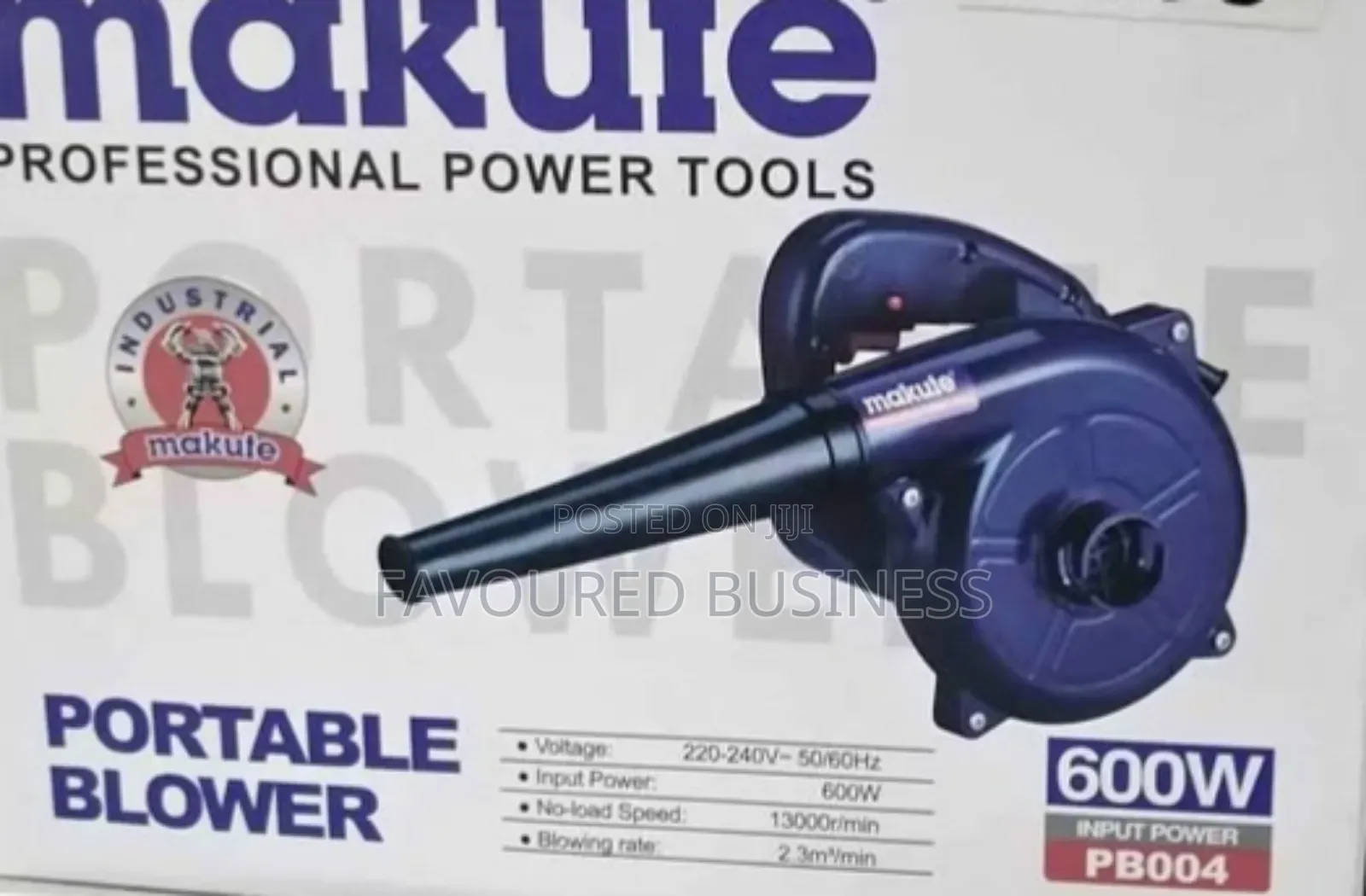 Approvel 600w Makute Blower / New Air Blower Makute
