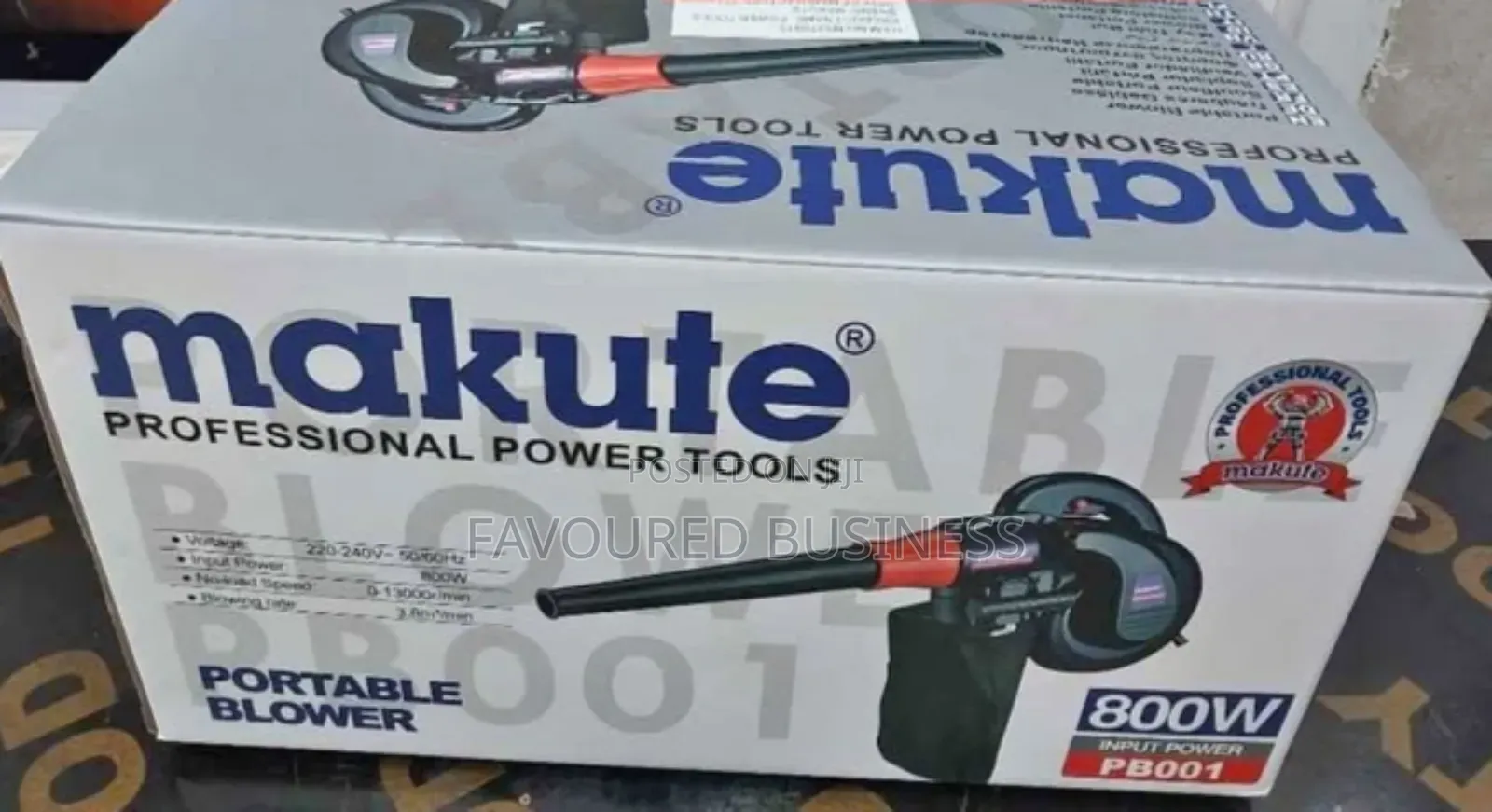 Heavy Duty Makute Blower and Vacuum /Electric 800w Makute Blower