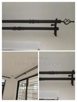 Imported Adjustable 3m Double Curtain Rods