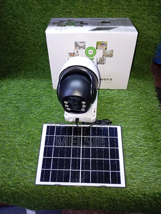 Waterproof Outdoor 4g Solar CCTV Camera Single Lens Smart Security