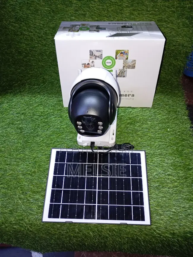 Waterproof Outdoor 4g Solar CCTV Camera Single Lens Smart Security