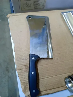 Heavy-Duty Stainless Steel Cleaver