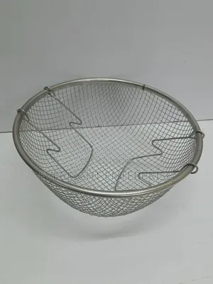 *Stainless Steel Deep Frying Basket Sieve Available