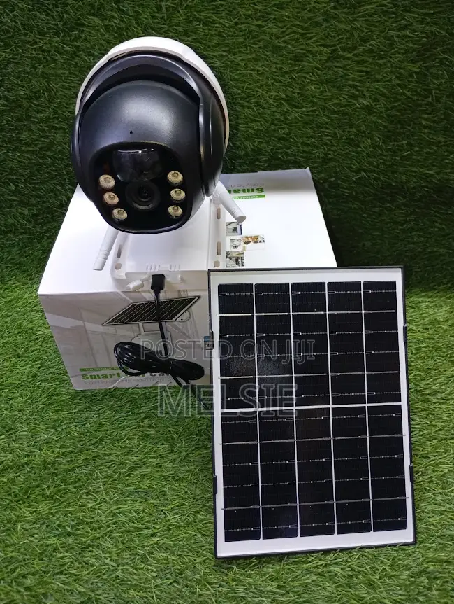 Wireless 4g Sim Solar Powered Security Camera Night Vision