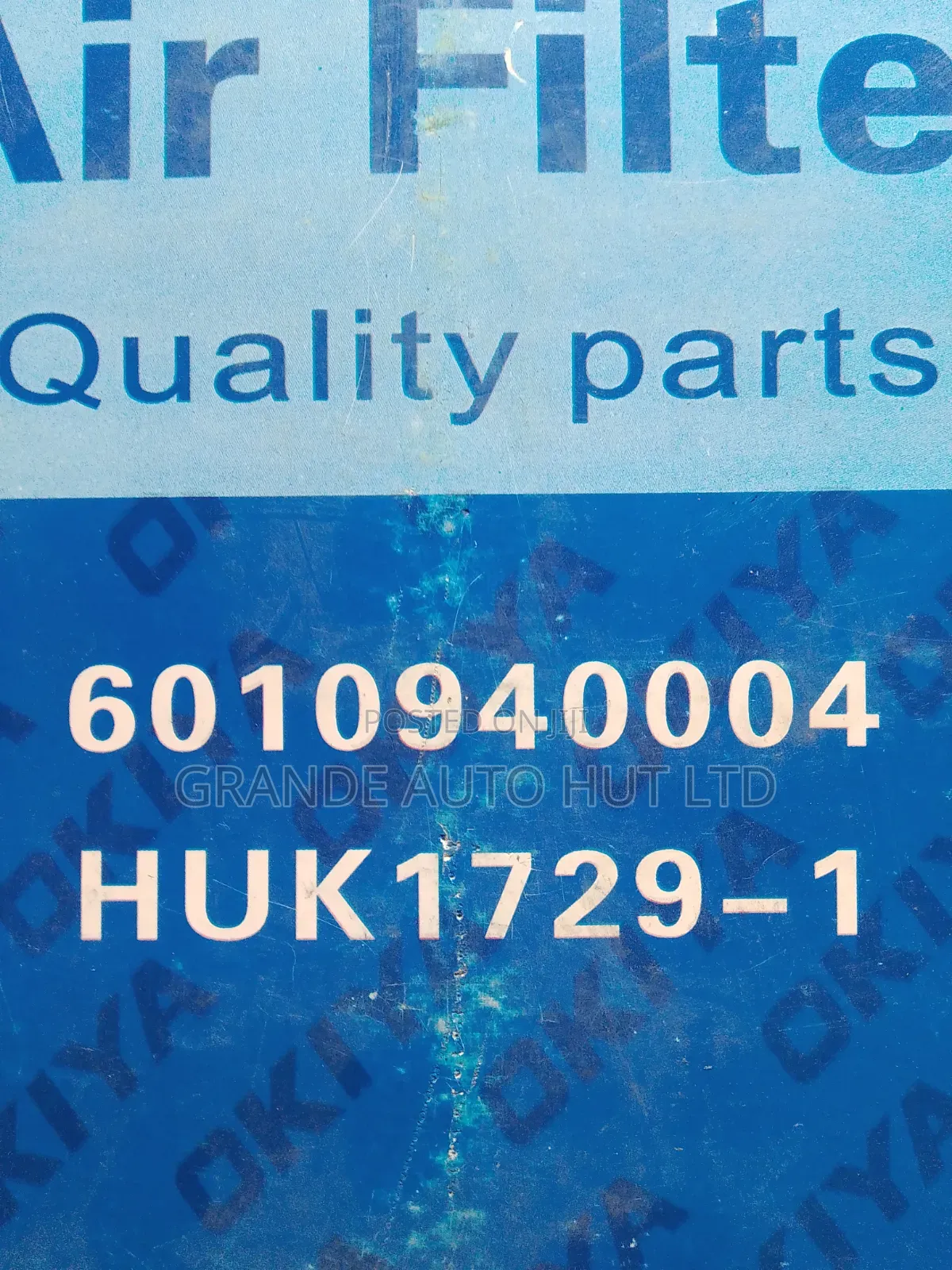 Air Filter Musso 602 (Okiya Brand)
