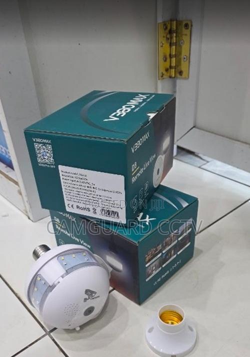 V380 Max Bulb Panoramic D8 CCTV Camera